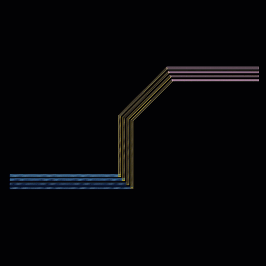 SKILLCAD Measure command — bus routing path measurement